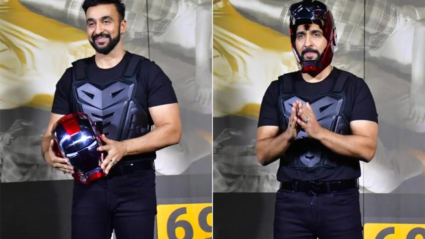 Raj Kundra drops mask at UT 69 trailer launch, reveals the mystery