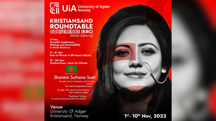 Chirkutt's Sumi to attend int’l music conference in Norway