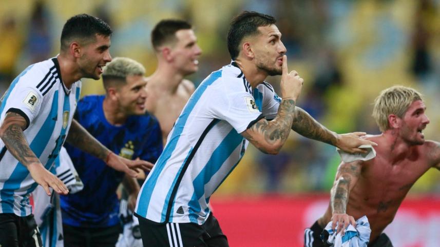 Argentina vs Brazil World Cup qualifying match