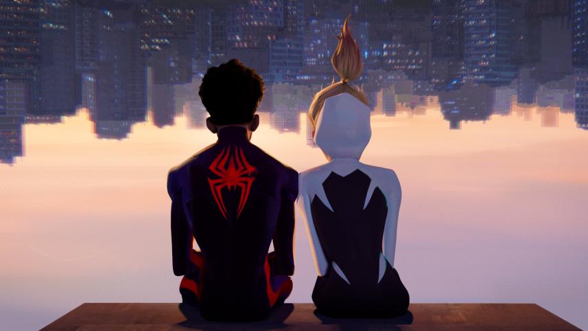 Screen grab from Spider-Man: Across the Spider-Verse