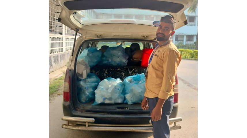 BCL Members Bring Food to DU Polling Booths