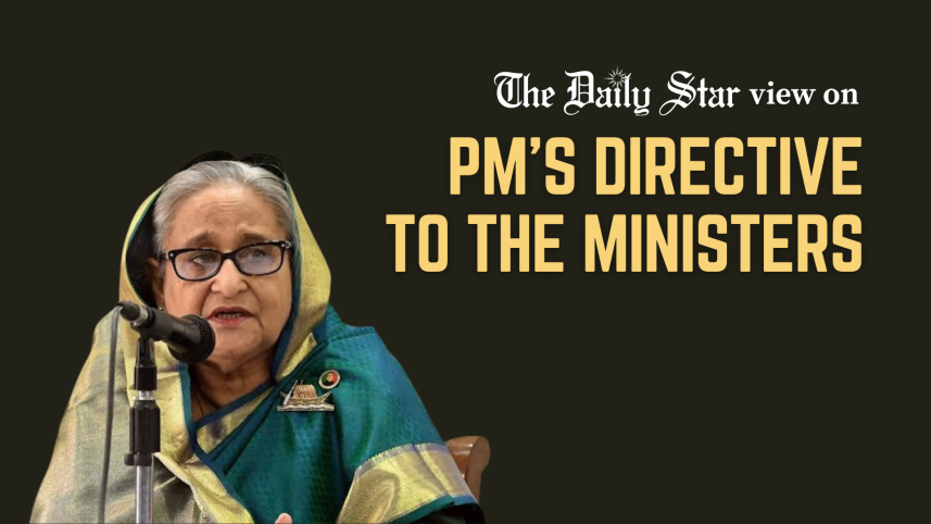 PMs directives to the cabinet