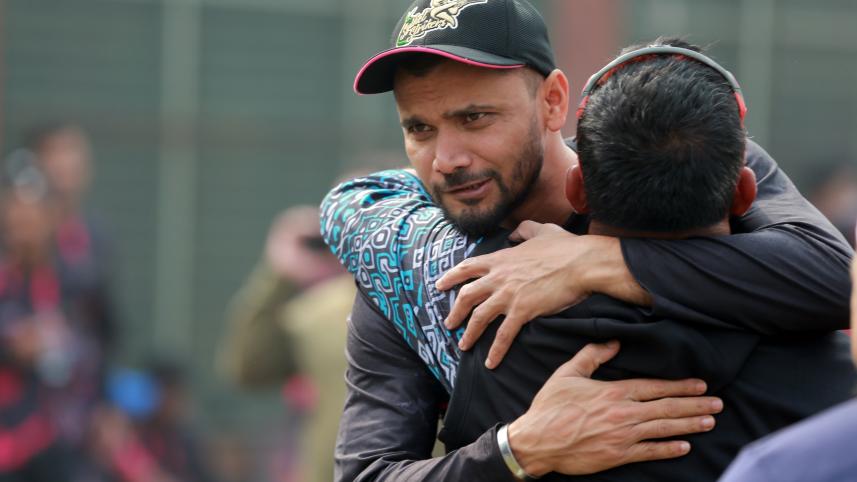 Mashrafe Bin Mortaza. Photo: Firoz Ahmed 