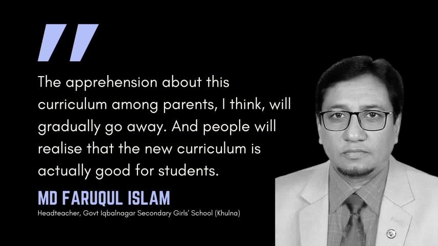 Md Faruqul Islam | New school curriculum in Bangladesh