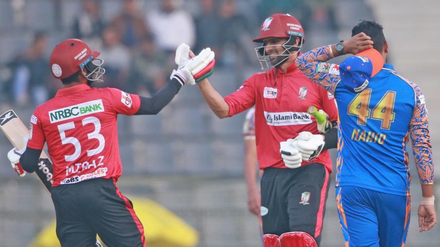 Shoaib Malik, Mehedi Hasan Miraz