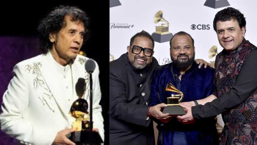 Zakir Hussain, Shankar Mahadevan win laurels