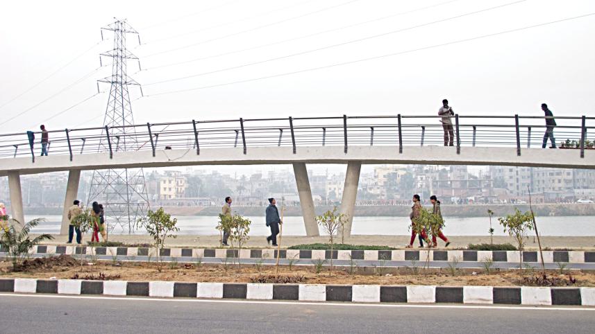 Walking on streets of Dhaka