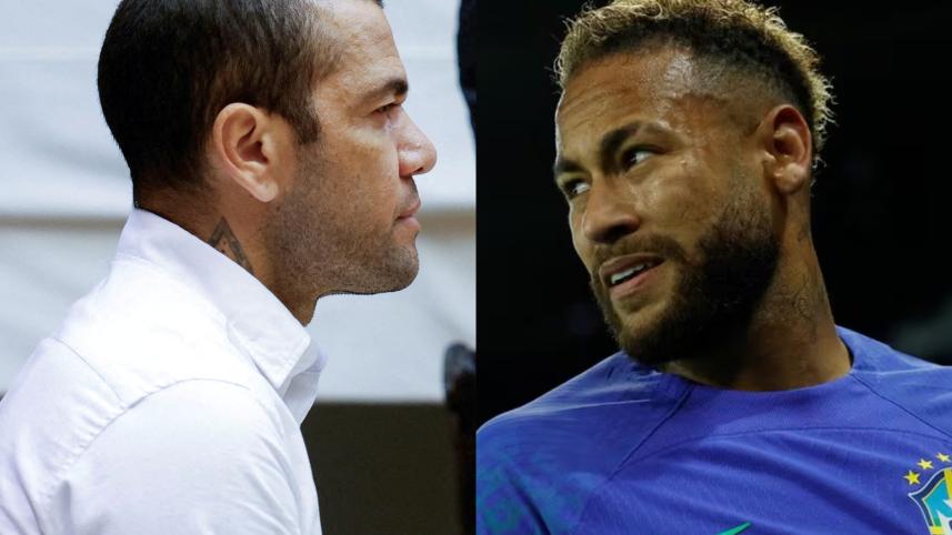 Dani Alves, Neymar
