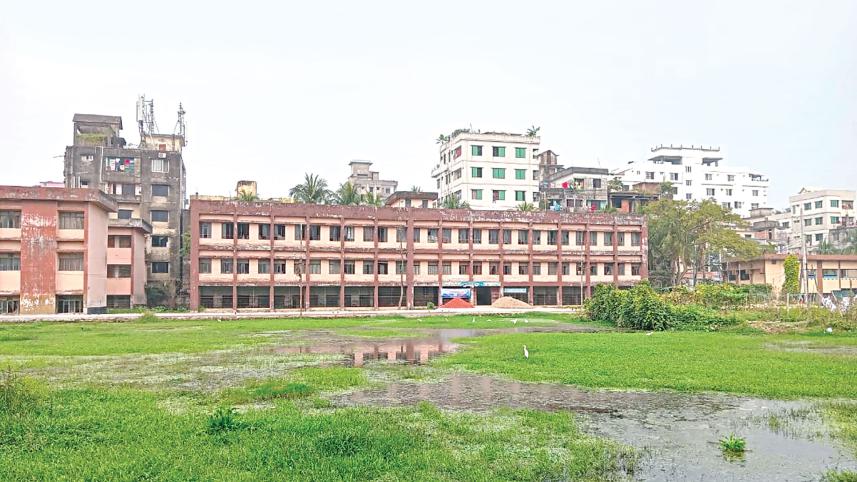 Ctg Govt Teachers’ Training College Year-long waterlogging, endless misery