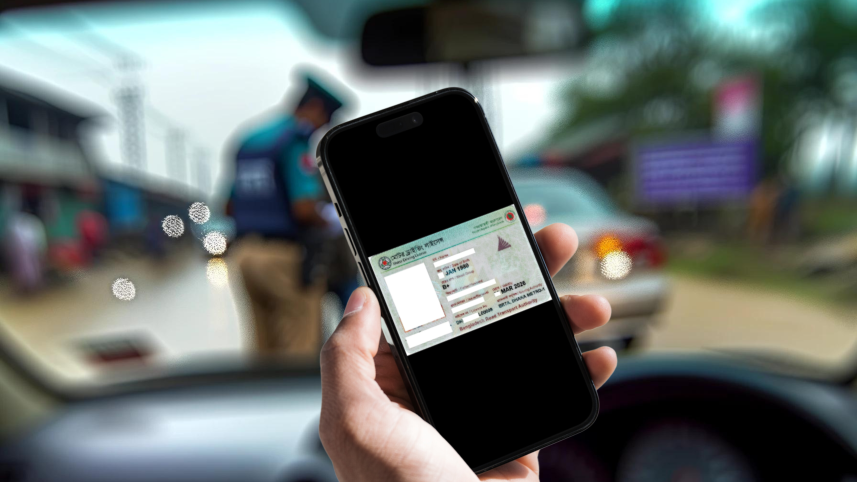 BRTA has launched e-licenses that can be carried on smartphones.