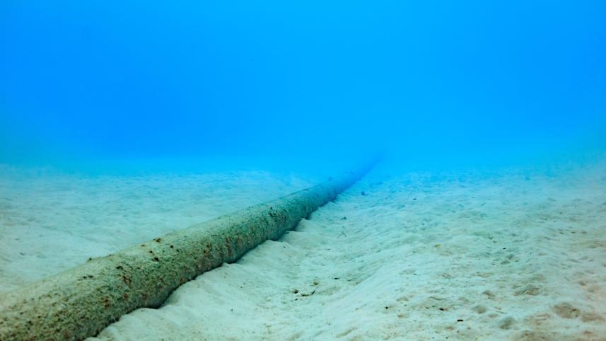 Undersea cable breakage slows internet