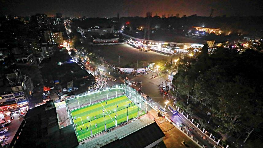 Kazir Dewri Stadiumpara neighborhood transformation