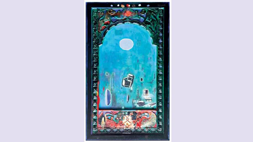 Chandra Shekhar Dey solo exhibition Dhaka