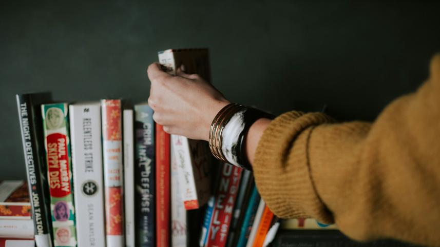 Conquering that stack: 5 ways to finish a book in a week       christin-hume-k2kcwkandwg-unsplash