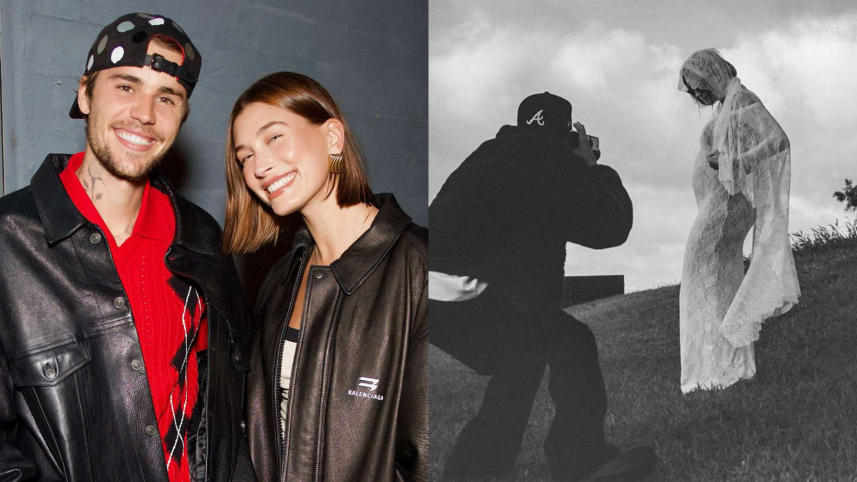 Justin and Hailey Bieber announce pregnancy with Hawaii vow renewal photos