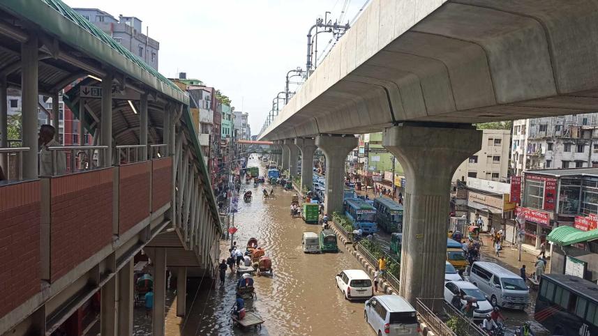 Dhaka's rainy day woes