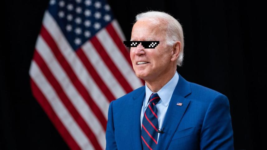 US President Joe Biden is hiring a meme manager. 