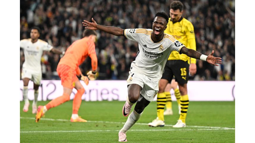 Vinicius Jr in UCL final 2024