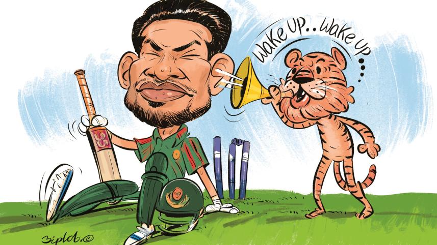 Shanto's batting struggles in ICC Men's T20 World Cup