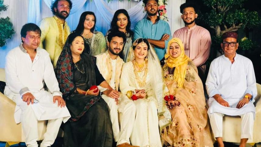 Sallha Khanam Nadia shares beautiful glimpses from her wedding 