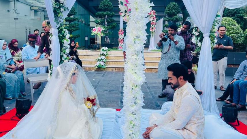 Sallha Khanam Nadia shares beautiful glimpses from her wedding 