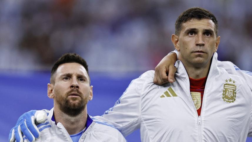Lionel Messi, Emiliano Martinez
