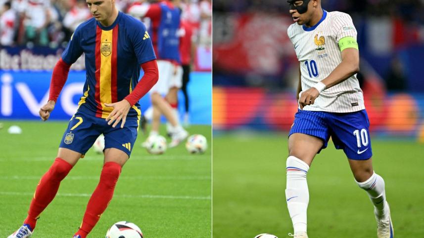 Alvaro Morata, Kylian Mbappe
