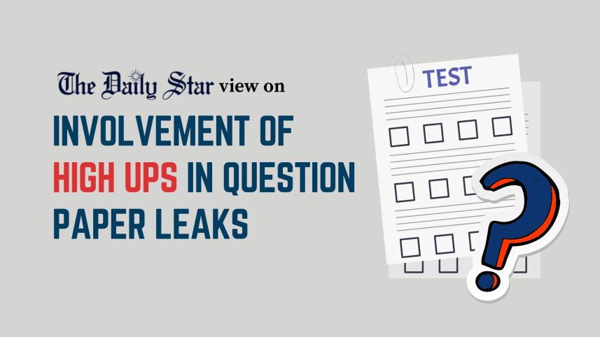 Involvement of High Ups in Question Paper Leaks