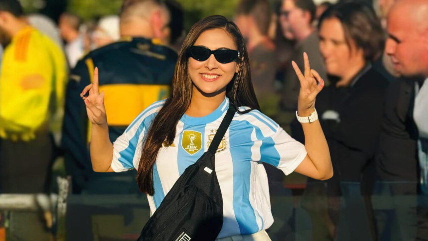 Mehazabien ecstatic about Argentina's victory