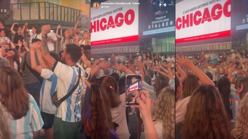Mehazabien ecstatic about Argentina's victory