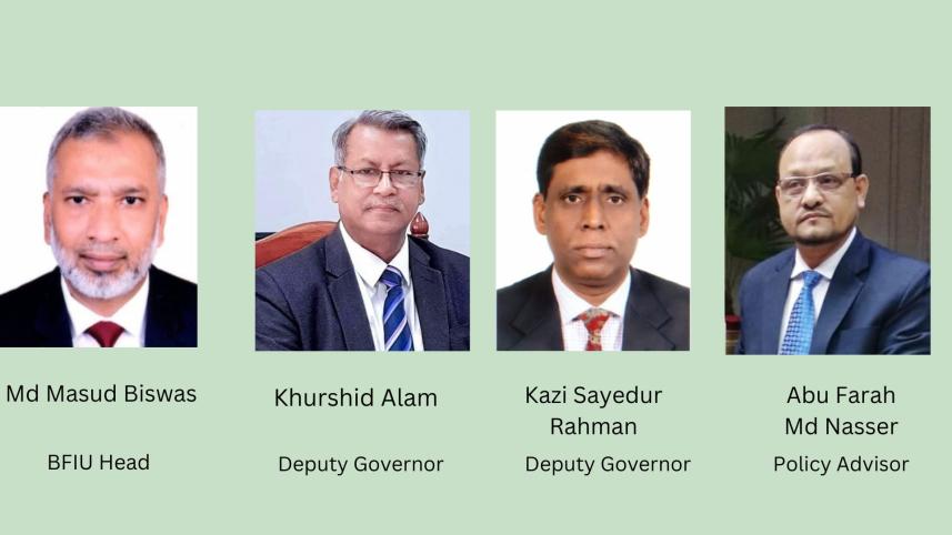 BFIU head, BB’s banking advisor, two deputy governors resign