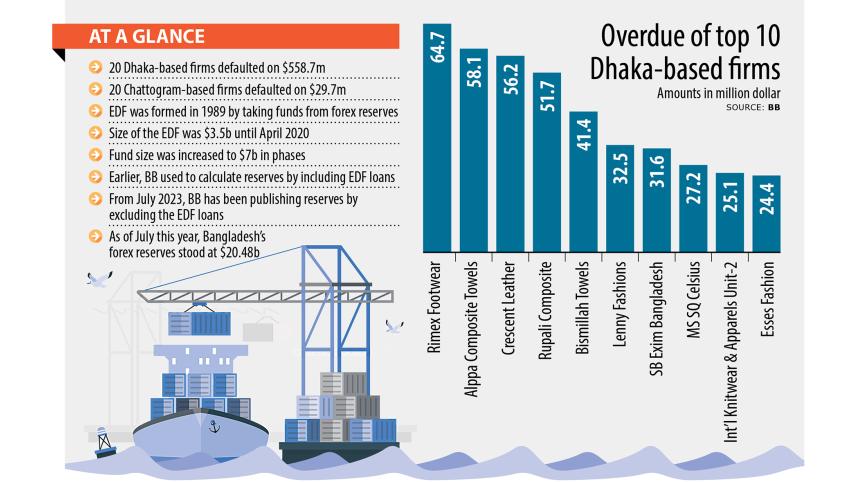 Export Development Fund $600m loan default