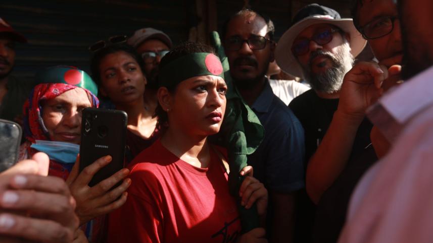 What good is fame, if I can't speak for the people: Badhan
