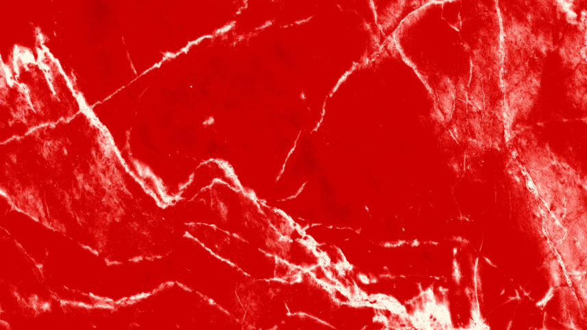 red background
