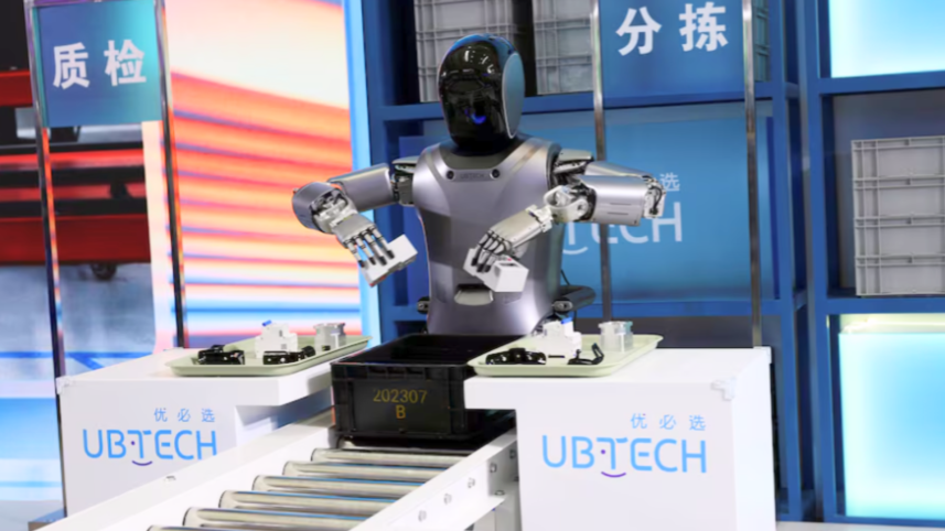 China robot production dominance