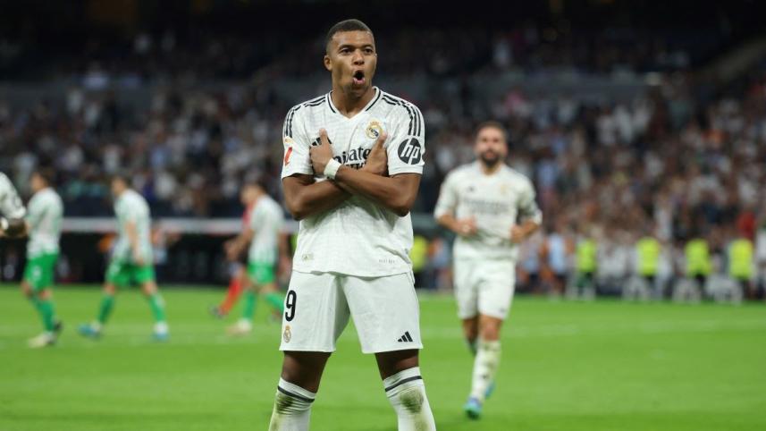 Real Madrid star  Kylian Mbappe