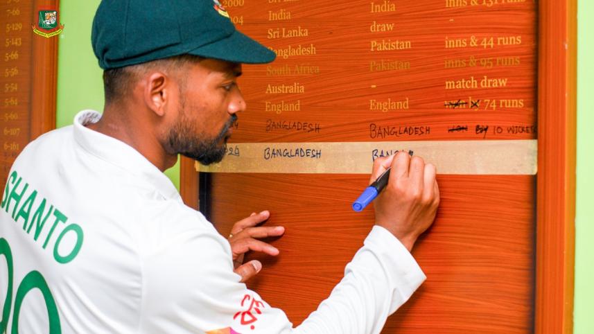 Bangladesh captain Najmul Hossain Shanto
