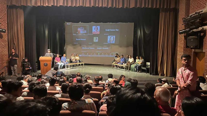 Theatre activists rally for reforms after ‘dictator’ Lucky’s fall 