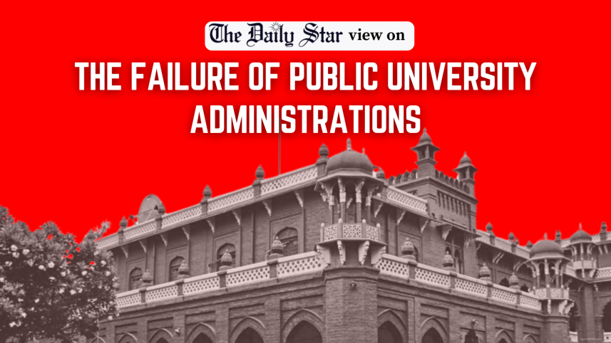 The Failure of Public University Administrations