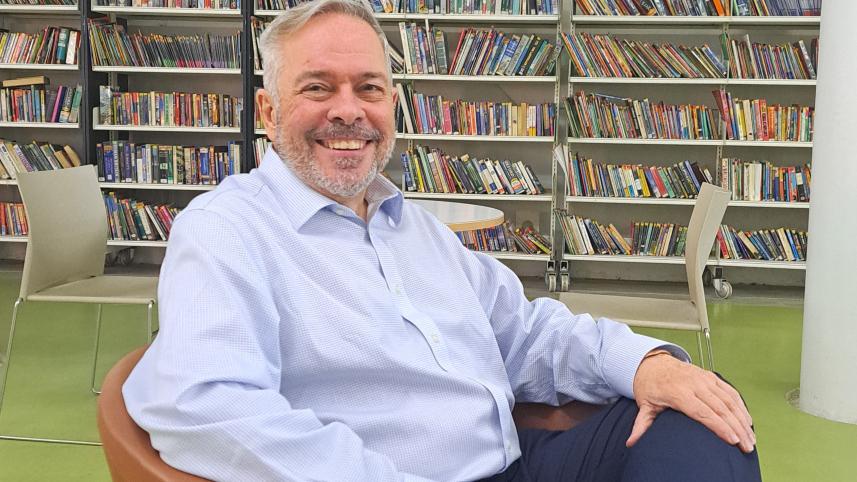 Portrait of Stephen Forbes, British Council Bangladesh's Country Director