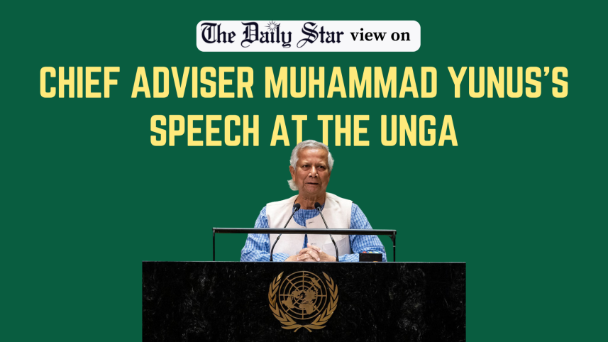 Chief Adviser Muhammad Yunus's Speech At The UNGA 2024