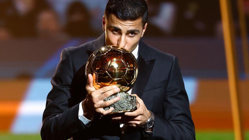 Rodri wins men's Ballon d'Or