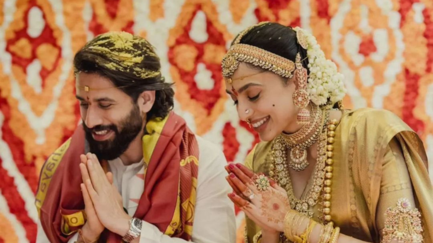 Tollywood stars Naga Chaitanya and Sobhita Dhulipala tie the knot