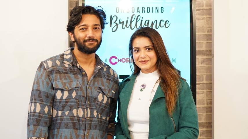 Pritom Hasan and Tanjin Tisha pair up for Chorki’s “Ghumpori”