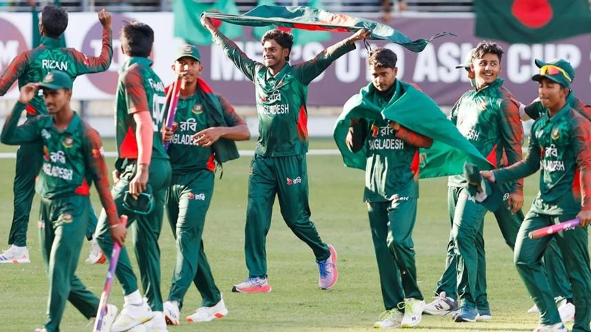 Bangladesh U-19 team wins Asia Cup 2024
