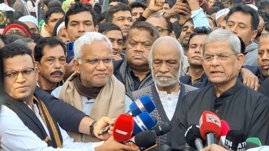 Mirza Fakhrul comments on elections