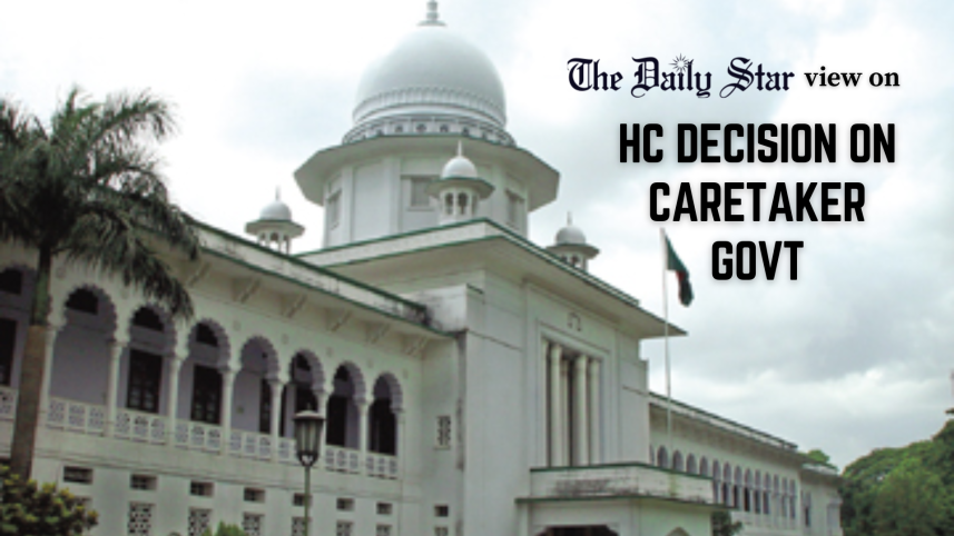 HC decision on caretaker govt