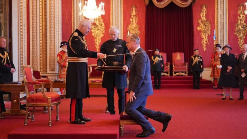 King Charles awards Knighthood to filmmaking couple Christopher Nolan and Emma Thomas