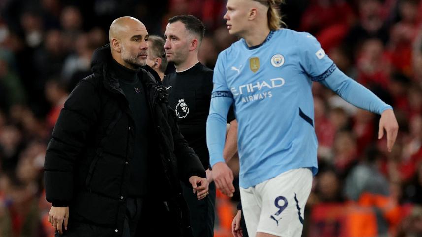 Pep Guardiola, Erling Haaland