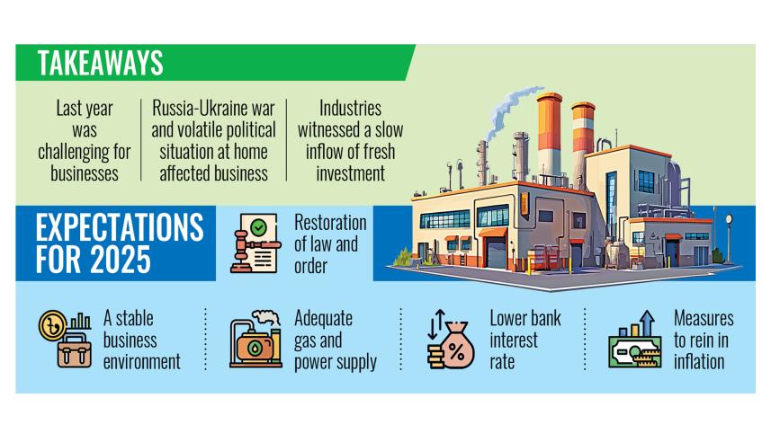 Businesses’ expectations for 2025